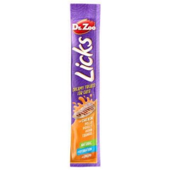 Dr Zoo Κρεμώδες snack με κοτόπουλο για γάτες 15gr 1τμχ Dr Zoo Κρεμώδες snack με κοτόπουλο για γάτες 15gr 1τμχ