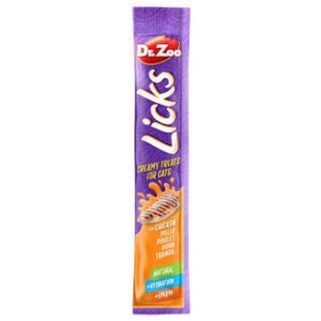 Dr Zoo Κρεμώδες snack με κοτόπουλο για γάτες 15gr 1τμχ Dr Zoo Κρεμώδες snack με κοτόπουλο για γάτες 15gr 1τμχ