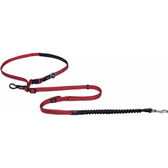 Rogz dogz οδηγός σκύλου Utility handsfree lead M κόκκινο Rogz dogz οδηγός σκύλου Utility handsfree lead M κόκκινο
