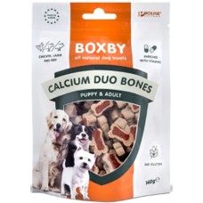 Boxby λιχουδιά πλούσια σε πρωτεΐνη, εμπλουτισμένη με βιταμίνες A, D3, E και χαμηλή σε λιπαρά 140g Boxby λιχουδιά πλούσια σε πρωτεΐνη, εμπλουτισμένη με βιταμίνες A, D3, E και χαμηλή σε λιπαρά 140g