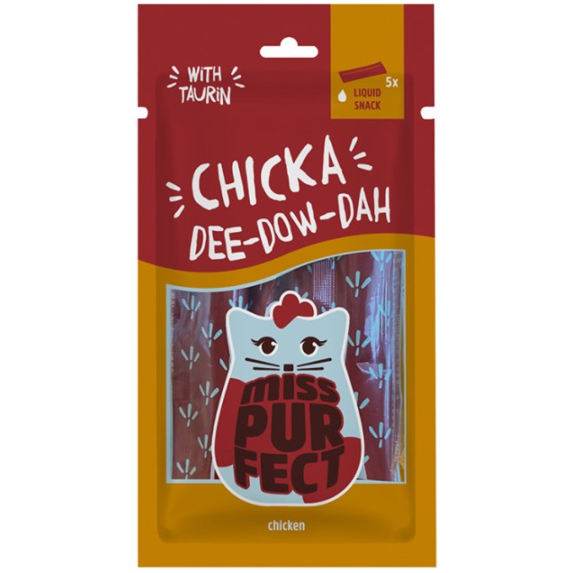 Boxby Miss Purfect Σνακ με γεύση κοτόπουλου σε υγρή μορφή 5τμχ x14g Boxby Miss Purfect Σνακ με γεύση κοτόπουλου σε υγρή μορφή 5τμχ x14g