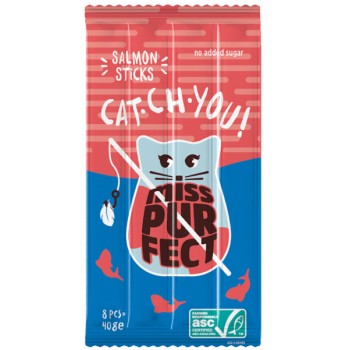 Boxby Miss Purfect Στικς με γεύση σολομού 8x5g Boxby Miss Purfect Στικς με γεύση σολομού 8x5g