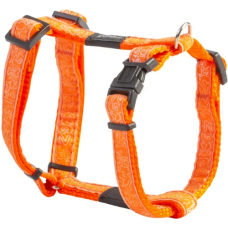 Rogz dogz Σαμαράκι σκύλου Fancy dress H-Harness Πορτοκαλί σε ιμάντα υψηλής ποιότητας και αντοχής