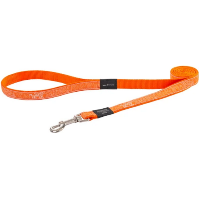 Rogz dogz Οδηγός Σκύλου Fancy dress fixed lead Πορτοκαλί XXLarge Rogz dogz Οδηγός Σκύλου Fancy dress fixed lead Πορτοκαλί XXLarge