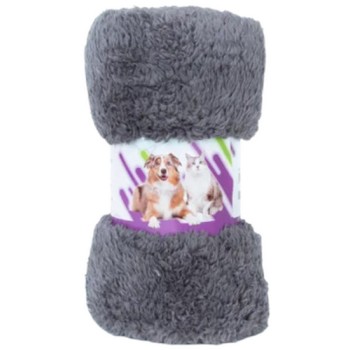 Nobleza Γκρι χοντρή fleece κουβέρτα άνετη και ζεστή Nobleza Γκρι χοντρή fleece κουβέρτα άνετη και ζεστή