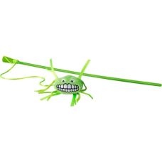 Rogz catz παιχνίδι γάτας ραβδί Teaser Plush Catnip αστεία φατσούλα πράσινο Rogz catz παιχνίδι γάτας ραβδί Teaser Plush Catnip αστεία φατσούλα πράσινο