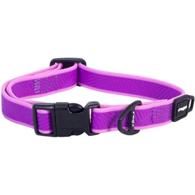 Rogz dogz περιλαίμιο σκύλου Amphibian Classic ιδανικό για καθημερινή χρήση Μωβ Rogz dogz περιλαίμιο σκύλου Amphibian Classic ιδανικό για καθημερινή χρήση Μωβ