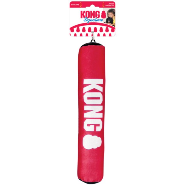 Kong Signature ραβδί σε κόκκινο χρώμα για μακροχρόνιο τράβηγμα και διασκέδαση Kong Signature ραβδί σε κόκκινο χρώμα για μακροχρόνιο τράβηγμα και διασκέδαση