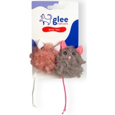 Glee Παιχνίδι Γάτας Mice Tail Twins Με Catnip 7x4cm Glee Παιχνίδι Γάτας Mice Tail Twins Με Catnip 7x4cm