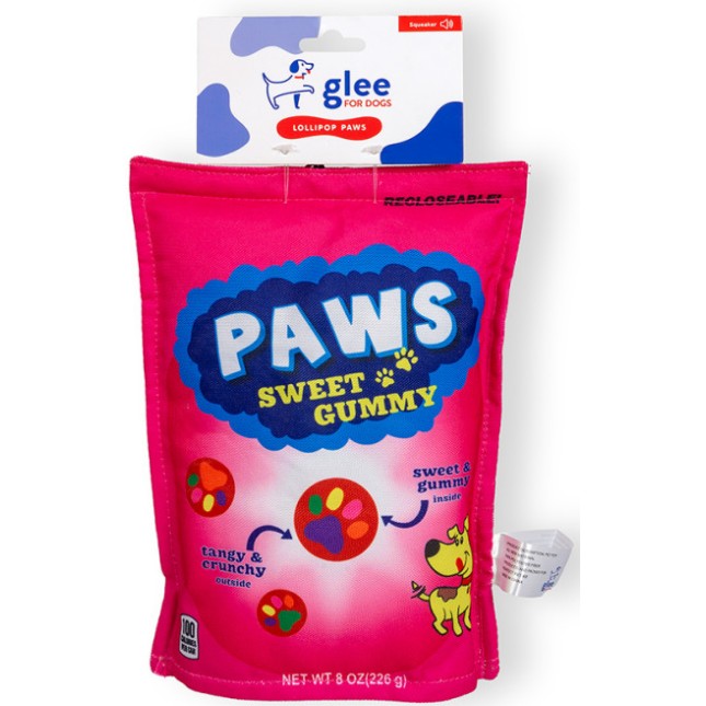 Glee Παιχνίδι Σκύλου Lollipop Paws με ήχο Glee Παιχνίδι Σκύλου Lollipop Paws με ήχο