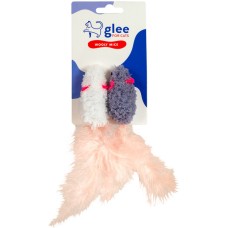 Glee Παιχνίδι Γάτας Wooly Mice Twins 7.5x3.5cm Glee Παιχνίδι Γάτας Wooly Mice Twins 7.5x3.5cm