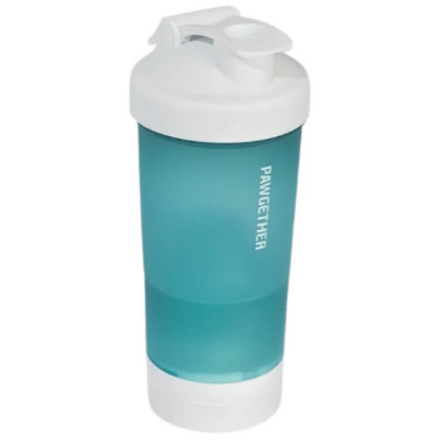 Pawgether Ποτίστρα ταξιδίου με αποθηκευτικό χώρο, 450ml για υγρά + 150ml για στερεά Pawgether Ποτίστρα ταξιδίου με αποθηκευτικό χώρο, 450ml για υγρά + 150ml για στερεά