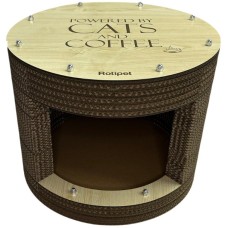 Rotipet Ονυχοδρόμιο γάτας Tea Lrg Light Wood 40x40x33cm Rotipet Ονυχοδρόμιο γάτας Tea Lrg Light Wood 40x40x33cm