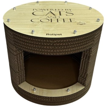 Rotipet Ονυχοδρόμιο γάτας Tea Lrg Light Wood 40x40x33cm Rotipet Ονυχοδρόμιο γάτας Tea Lrg Light Wood 40x40x33cm