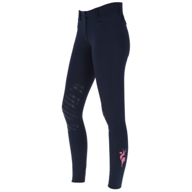 Covalliero Μπλε σκούρο παντελόνι ιππασίας Janne x PinkRibbon, size 34 Covalliero Μπλε σκούρο παντελόνι ιππασίας Janne x PinkRibbon, size 34
