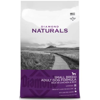 Diamond naturals Πλήρης τροφή για μικρόσωμους σκύλους με κοτόπουλο και ρύζι