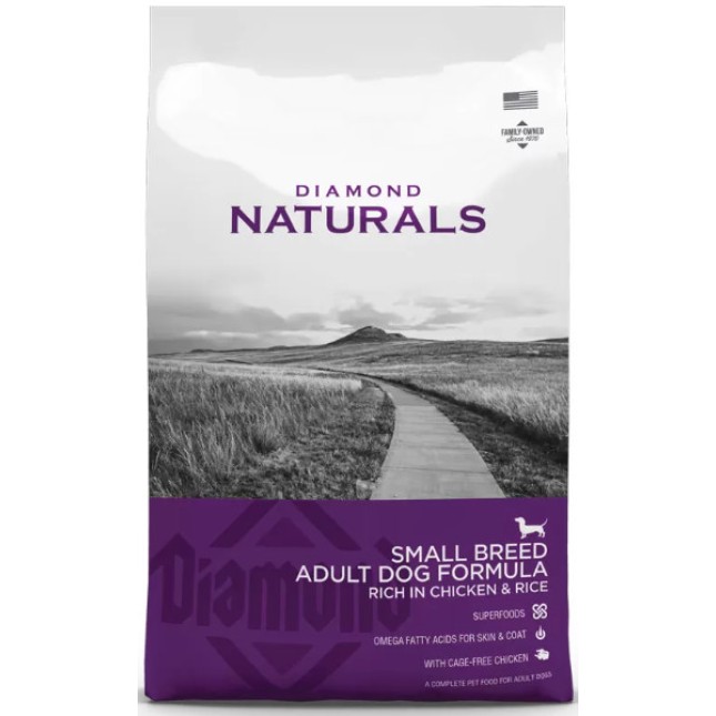 Diamond naturals Πλήρης τροφή για μικρόσωμους σκύλους με κοτόπουλο και ρύζι Diamond naturals Πλήρης τροφή για μικρόσωμους σκύλους με κοτόπουλο και ρύζι