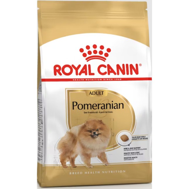 Royal Canin Πλήρης ζωοτροφή για σκύλους –Ειδικά για ενήλικες και ώριμους σκύλους φυλής Pomeran 1.5kg