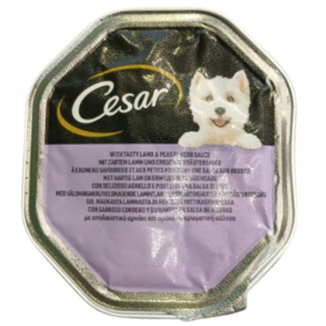 Cesar Νόστιμo και υγιεινό γεύμα με αρνί και αρακά 150g Cesar Νόστιμo και υγιεινό γεύμα με αρνί και αρακά 150g