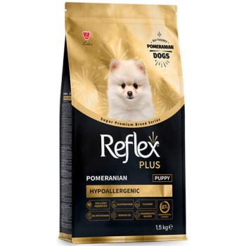 Lider Reflex Πλήρης και υποαλλεργική τροφή για κουταβάκια Pomeranian με κοτόπουλο 1,5Kg Lider Reflex Πλήρης και υποαλλεργική τροφή για κουταβάκια Pomeranian με κοτόπουλο 1,5Kg