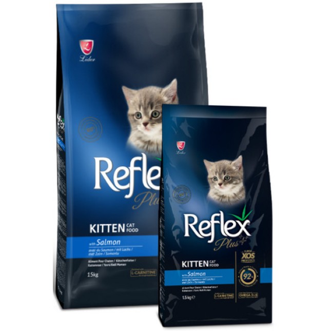 Lider Reflex Πλήρης τροφή για γατάκια & νεαρές γάτες, με σολομό Lider Reflex Πλήρης τροφή για γατάκια & νεαρές γάτες, με σολομό