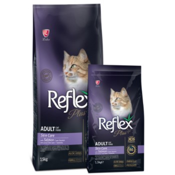 Lider Reflex Πλήρης τροφή για ενήλικες γάτες με σολομό πλούσια σε βιταμίνες, μέταλλα και πρεβιοτικά Lider Reflex Πλήρης τροφή για ενήλικες γάτες με σολομό πλούσια σε βιταμίνες, μέταλλα και πρεβιοτικά