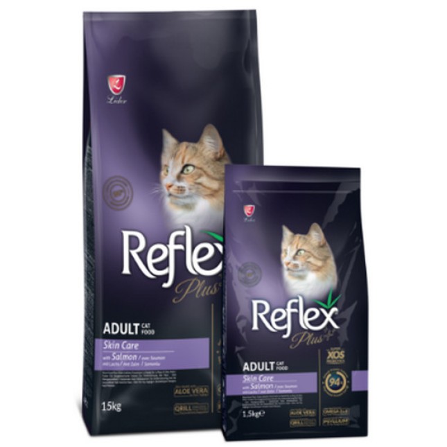 Lider Reflex Πλήρης τροφή για ενήλικες γάτες με σολομό πλούσια σε βιταμίνες, μέταλλα και πρεβιοτικά Lider Reflex Πλήρης τροφή για ενήλικες γάτες με σολομό πλούσια σε βιταμίνες, μέταλλα και πρεβιοτικά