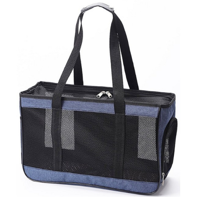 Glee Τσάντα μεταφοράς Shopping Μπλε L:50x19x30cm Glee Τσάντα μεταφοράς Shopping Μπλε L:50x19x30cm