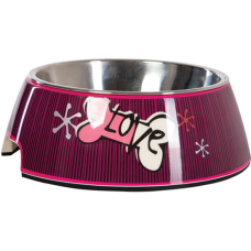 Rogz dogz Μπωλ σκύλου Bubble pink love Medium (400ml) Rogz dogz Μπωλ σκύλου Bubble pink love Medium (400ml)