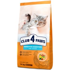 Kormotech Club 4 Paws τροφή για ευαίσθητες γάτες με κοτόπουλο 14kg Kormotech Club 4 Paws τροφή για ευαίσθητες γάτες με κοτόπουλο 14kg