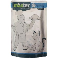 Kormotech Master Υγρή Τροφή για ενήλικες γάτες με ψάρι σε σάλτσα 80gr Kormotech Master Υγρή Τροφή για ενήλικες γάτες με ψάρι σε σάλτσα 80gr