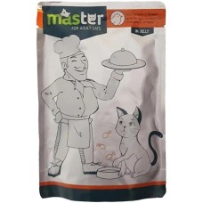Kormotech Master Υγρή Τροφή για ενήλικες γάτες με πουλερικά σε ζελέ 80gr Kormotech Master Υγρή Τροφή για ενήλικες γάτες με πουλερικά σε ζελέ 80gr