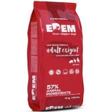 Edem Ξηρά τροφή για ενήλικους σκύλους μεσαίων-μεγαλόσωμων φυλών με κοτόπουλο, βοδινό & χοιρινό 12kg Edem Ξηρά τροφή για ενήλικους σκύλους μεσαίων-μεγαλόσωμων φυλών με κοτόπουλο, βοδινό & χοιρινό 12kg