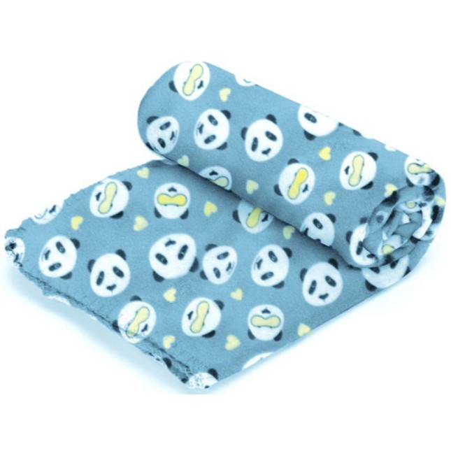 Nobleza Κουβέρτα με στάμπα Panda 120x100cm Nobleza Κουβέρτα με στάμπα Panda 120x100cm