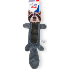 Glee Παιχνίδι σκύλου Raccoon skinny tail με ήχο σφυρίγματος όταν ο σκύλος το πιέζει 22x50cm Glee Παιχνίδι σκύλου Raccoon skinny tail με ήχο σφυρίγματος όταν ο σκύλος το πιέζει 22x50cm