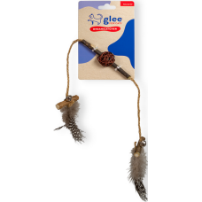 Glee Παιχνίδι Γάτας Dreamcatcher με jute για να κρατάτε τη γάτα σας απασχολημένη 3x12cm Glee Παιχνίδι Γάτας Dreamcatcher με jute για να κρατάτε τη γάτα σας απασχολημένη 3x12cm