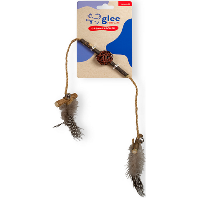 Glee Παιχνίδι Γάτας Dreamcatcher με jute για να κρατάτε τη γάτα σας απασχολημένη 3x12cm Glee Παιχνίδι Γάτας Dreamcatcher με jute για να κρατάτε τη γάτα σας απασχολημένη 3x12cm