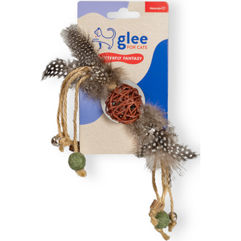 Glee Παιχνίδι Γάτας Butterfly fantasy me catnip & jute για να κρατάτε τη γάτα σας απασχολημένη Glee Παιχνίδι Γάτας Butterfly fantasy me catnip & jute για να κρατάτε τη γάτα σας απασχολημένη
