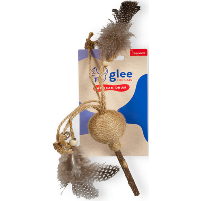 Glee Παιχνίδι Γάτας African drum με jute & actinidia για να κρατάτε τη γάτα σας απασχολημένη Glee Παιχνίδι Γάτας African drum με jute & actinidia για να κρατάτε τη γάτα σας απασχολημένη