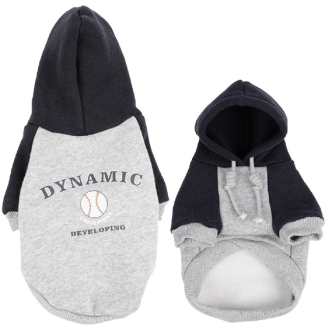 Glee Φούτερ Dynamic με κουκούλα γκρι-μαύρο L 35cm Glee Φούτερ Dynamic με κουκούλα γκρι-μαύρο L 35cm