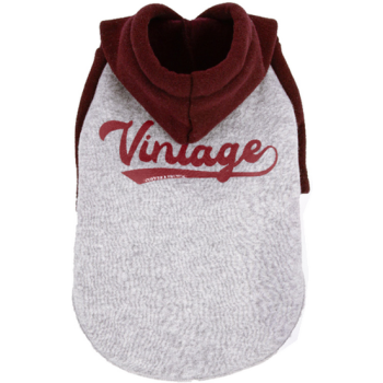 Glee Φούτερ Vintage με κουκούλα γκρι-κόκκινο 5XL 60cm Glee Φούτερ Vintage με κουκούλα γκρι-κόκκινο 5XL 60cm
