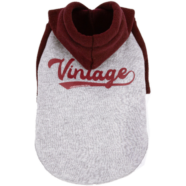 Glee Φούτερ Vintage με κουκούλα γκρι-κόκκινο 5XL 60cm Glee Φούτερ Vintage με κουκούλα γκρι-κόκκινο 5XL 60cm