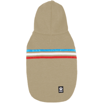 Glee Φούτερ Κουκούλα Μπεζ Sport 3XL 50cm