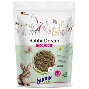 Bunny Πλήρης τροφή για Κουνέλια Νάνους έως 6 μηνών 600gr Bunny Πλήρης τροφή για Κουνέλια Νάνους έως 6 μηνών 600gr
