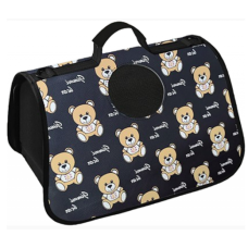 Glee Τσάντα μεταφοράς Bears Μαύρο L 50x23x30cm Glee Τσάντα μεταφοράς Bears Μαύρο L 50x23x30cm