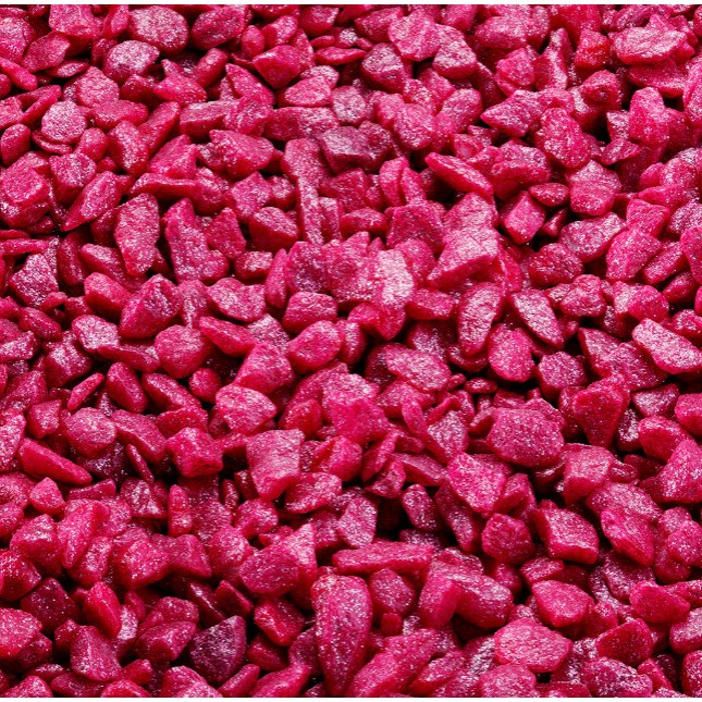 Aqua Della Διακοσμητικό χαλίκι Brightraspberry 6-9mm 2,0kg Aqua Della Διακοσμητικό χαλίκι Brightraspberry 6-9mm 2,0kg