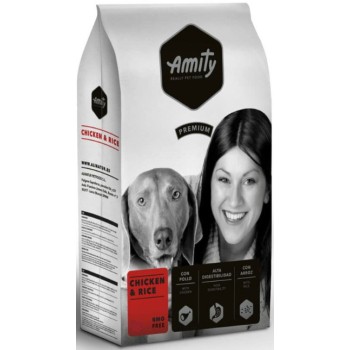 Amity Premium για ενήλικους σκύλους με κοτόπουλο και ρύζι 4kg Amity Premium για ενήλικους σκύλους με κοτόπουλο και ρύζι 4kg