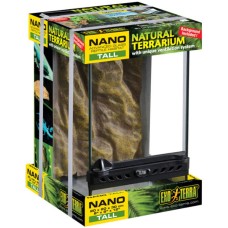 Exo Terra Ψηλό γυάλινο τερράριουμ Νano 20x20x30cm Exo Terra Ψηλό γυάλινο τερράριουμ Νano 20x20x30cm
