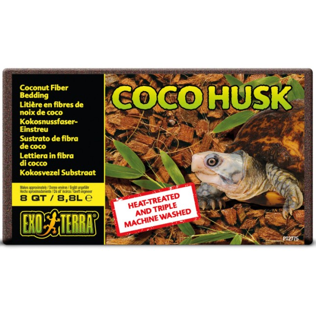 Exo terra Coco Husk υλικό εδάφους από ίνες φλοιού καρύδας Exo terra Coco Husk υλικό εδάφους από ίνες φλοιού καρύδας