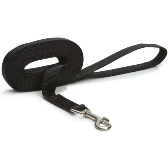 Beeztees Μαύρος οδηγός 10 m x 25 mm